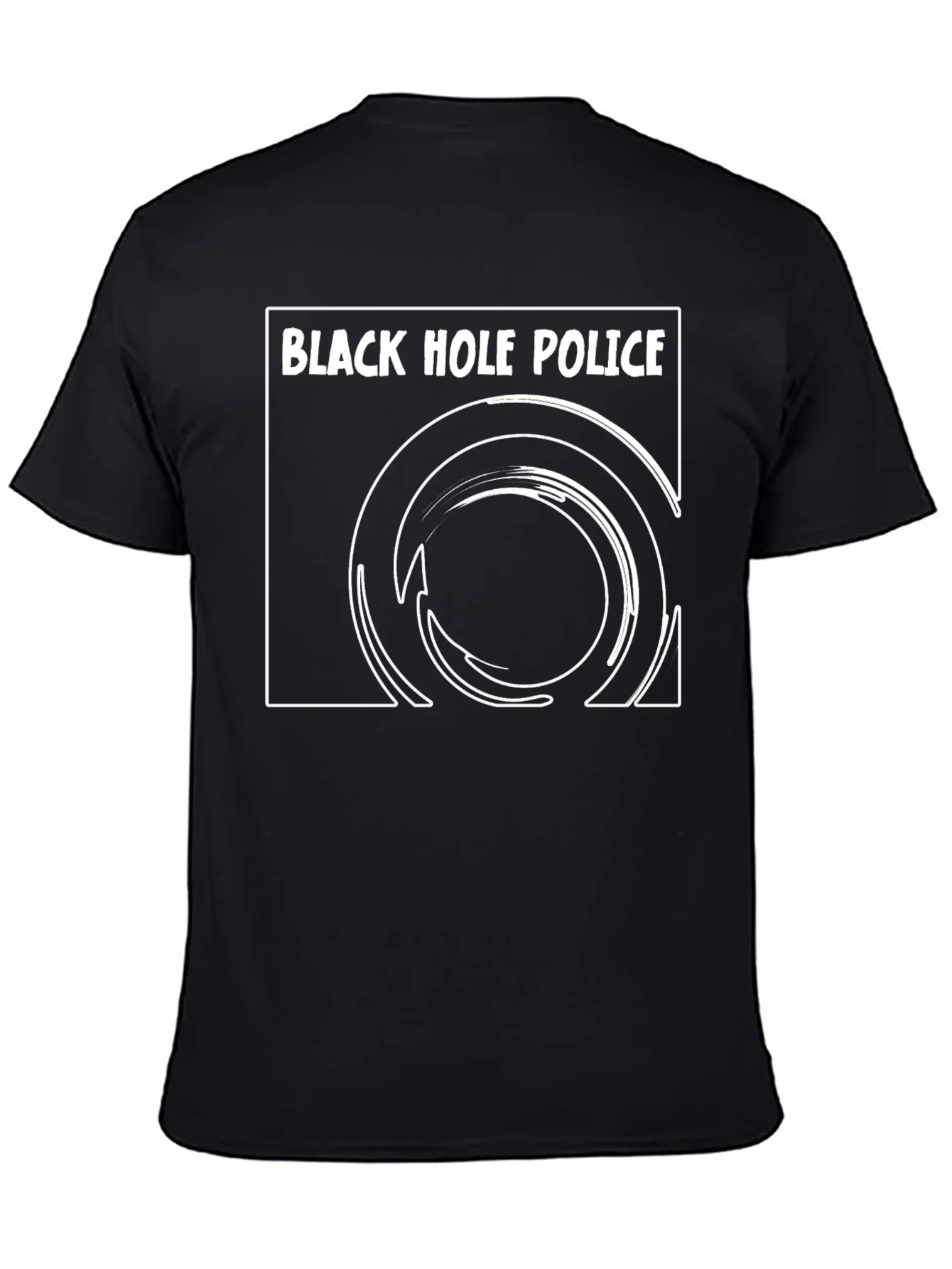 Black Hole Police Graphic Tee