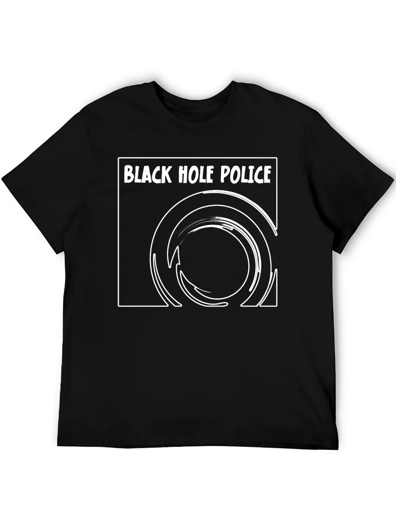 Black Hole Police Graphic Tee