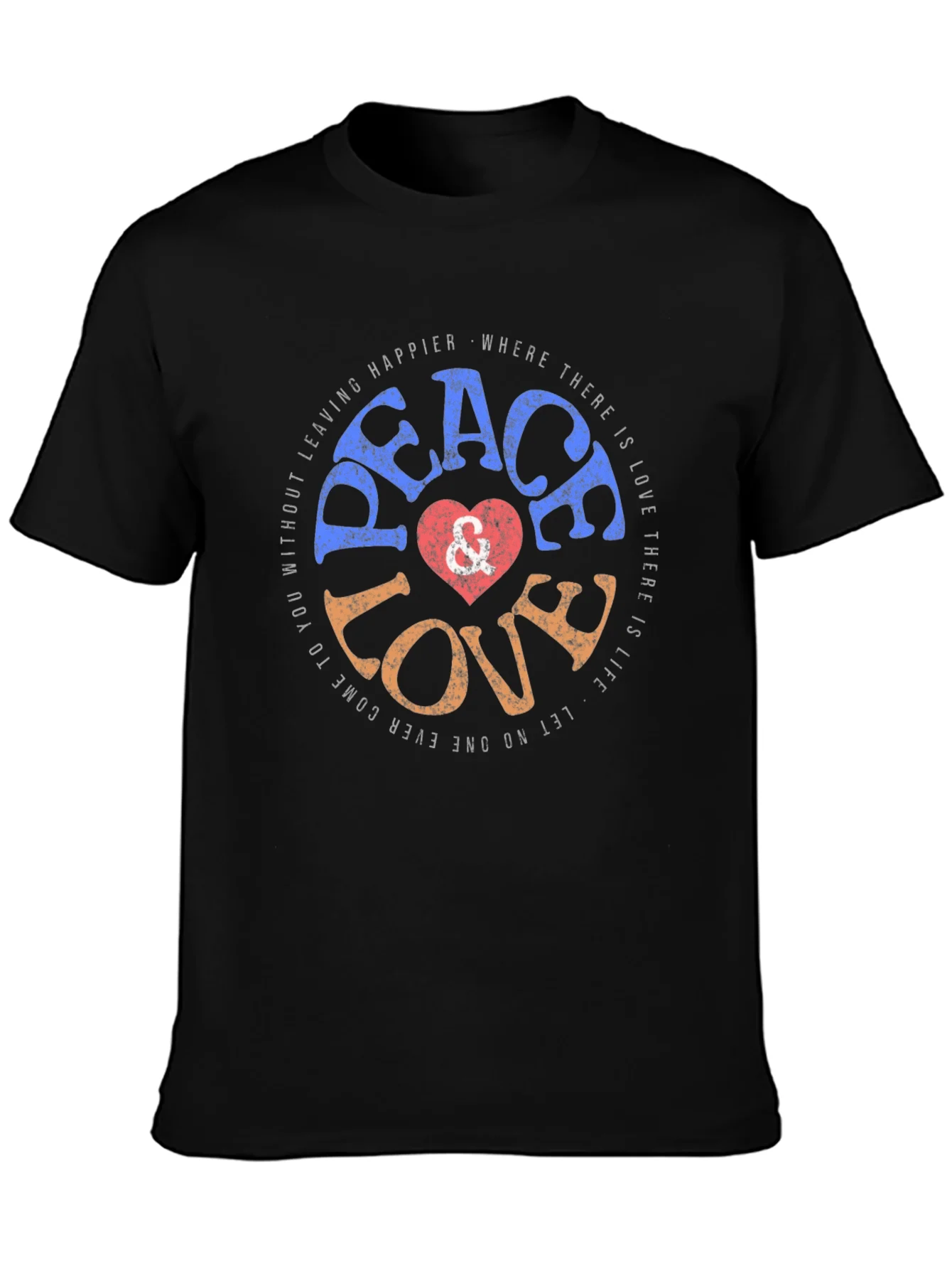 Peace Love Graphic T-Shirt