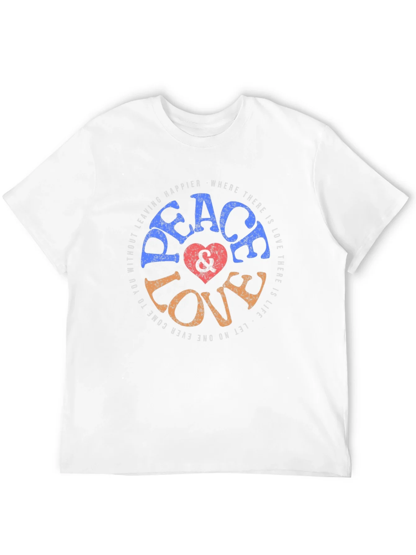 Peace Love Graphic T-Shirt