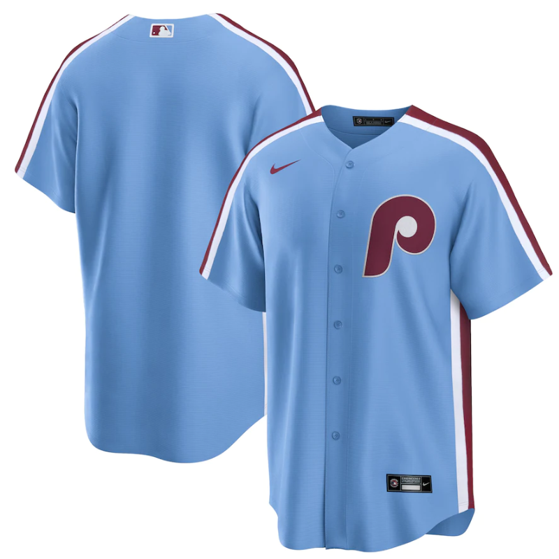Philadelphia Phillies Team Light Blue Alternate Team customized Shirt Unisex