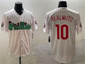 Philadelphia Phillies #10 J.T. Realmuto White Phanatic Cool Base Stitched Baseball Jersey