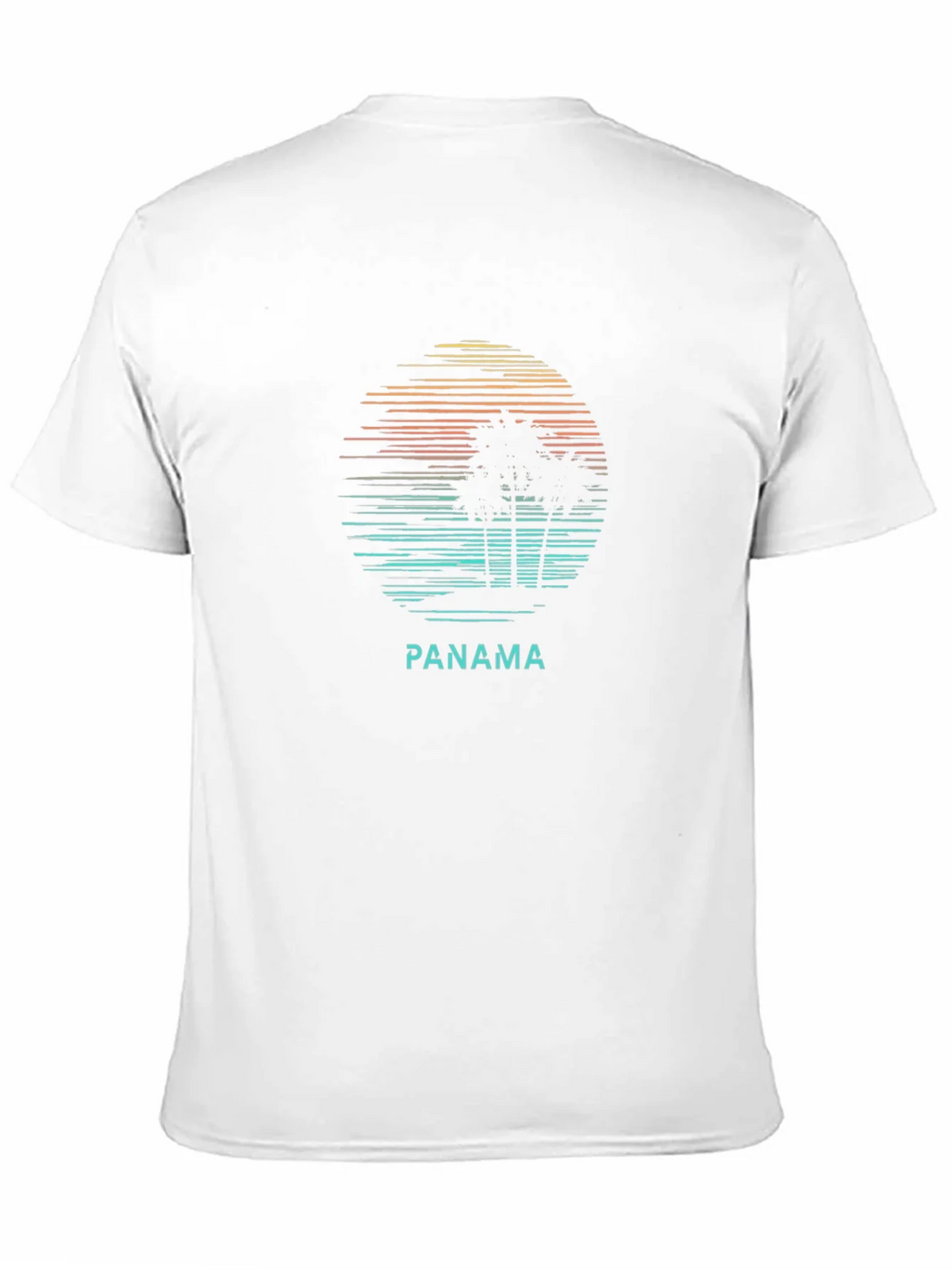 Retro Panama Palm Tree T-Shirt