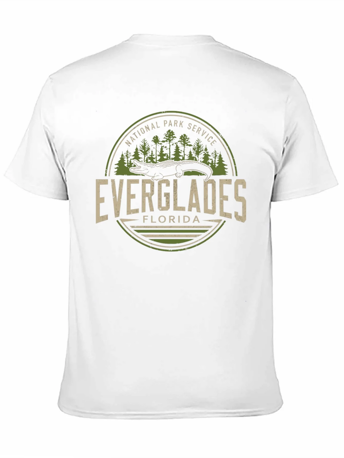 Everglades Florida National Park Service Black T-Shirt