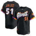 San Francisco Giants #51 Jung Hoo Lee Black 2025 City Connect Limited Baseball Jersey