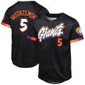 San Francisco Giants #5 Mike Yastrzemski Outerstuff Anthracite 2025 City Connect Limited Baseball Jersey