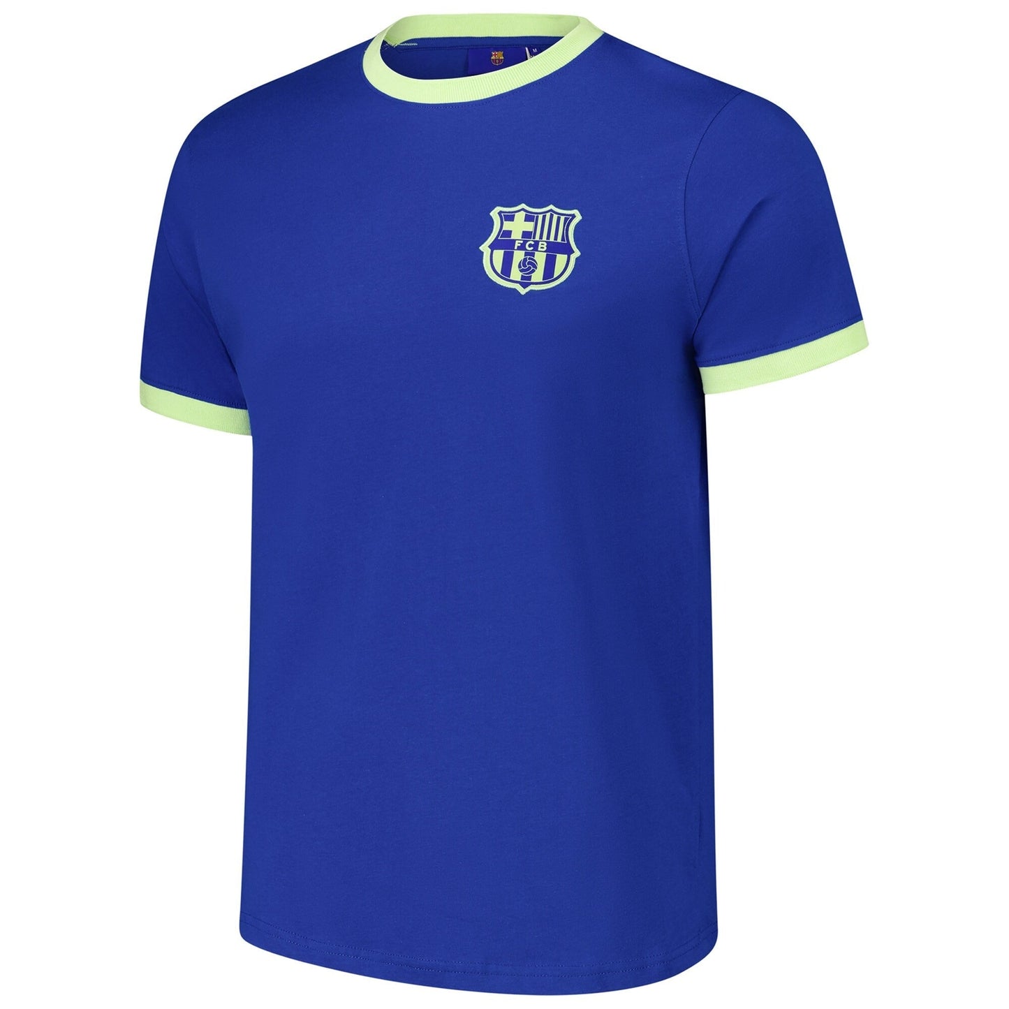 Hygo Shirts Barcelona Goal Line Ringer Sport Design Sweden T-Shirt  Royal