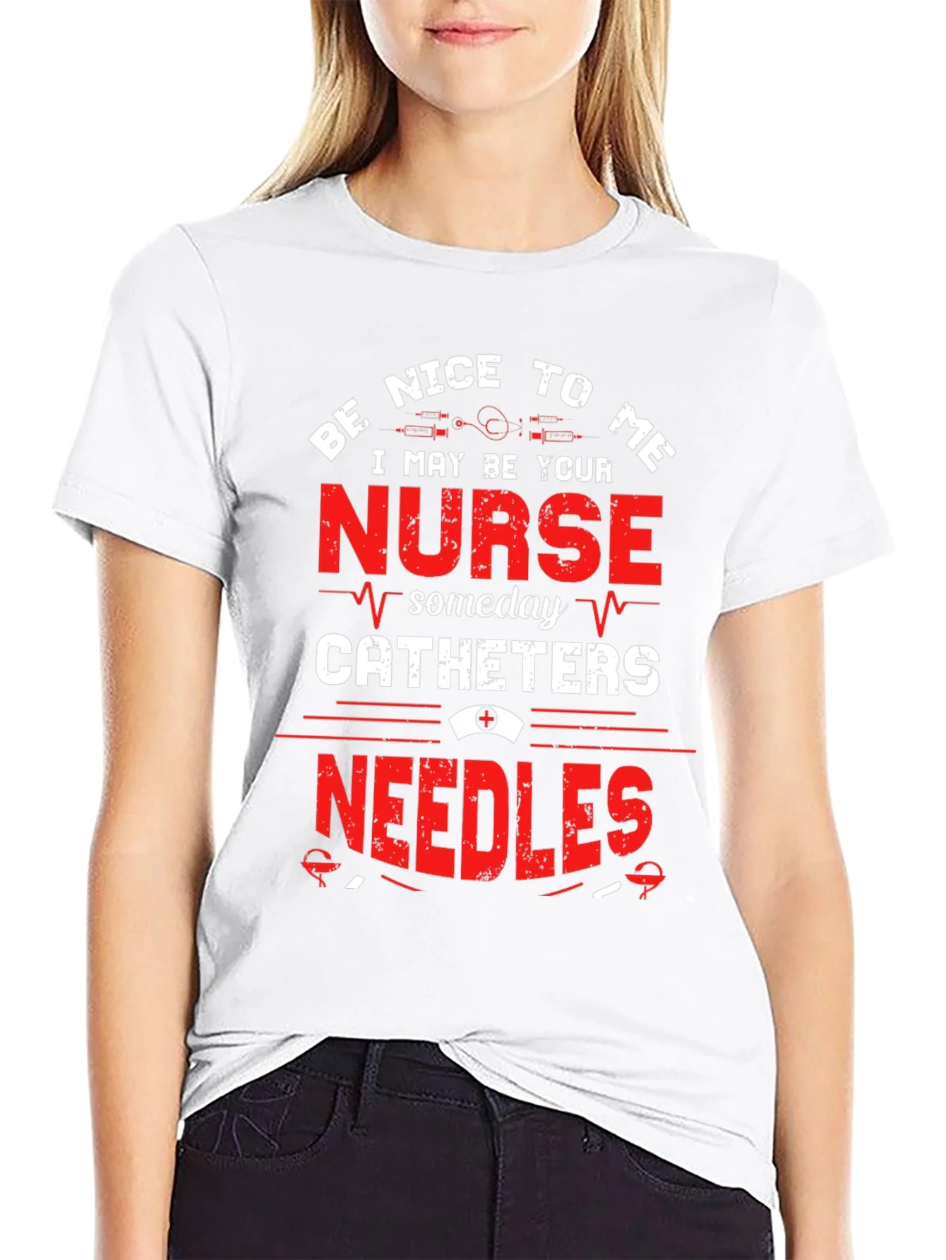 Be Nice To Me Nurse T-Shirt
