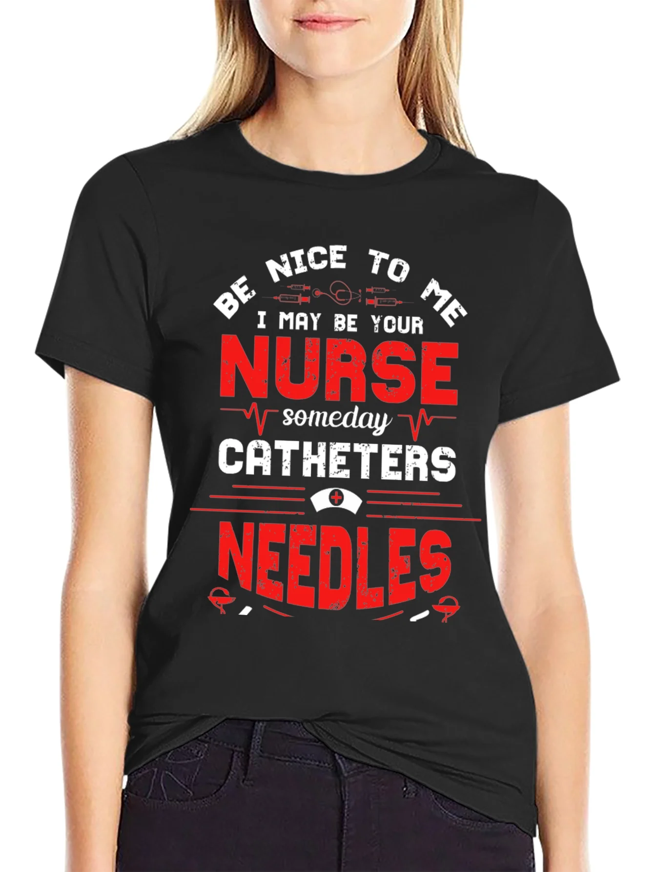 Be Nice To Me Nurse T-Shirt
