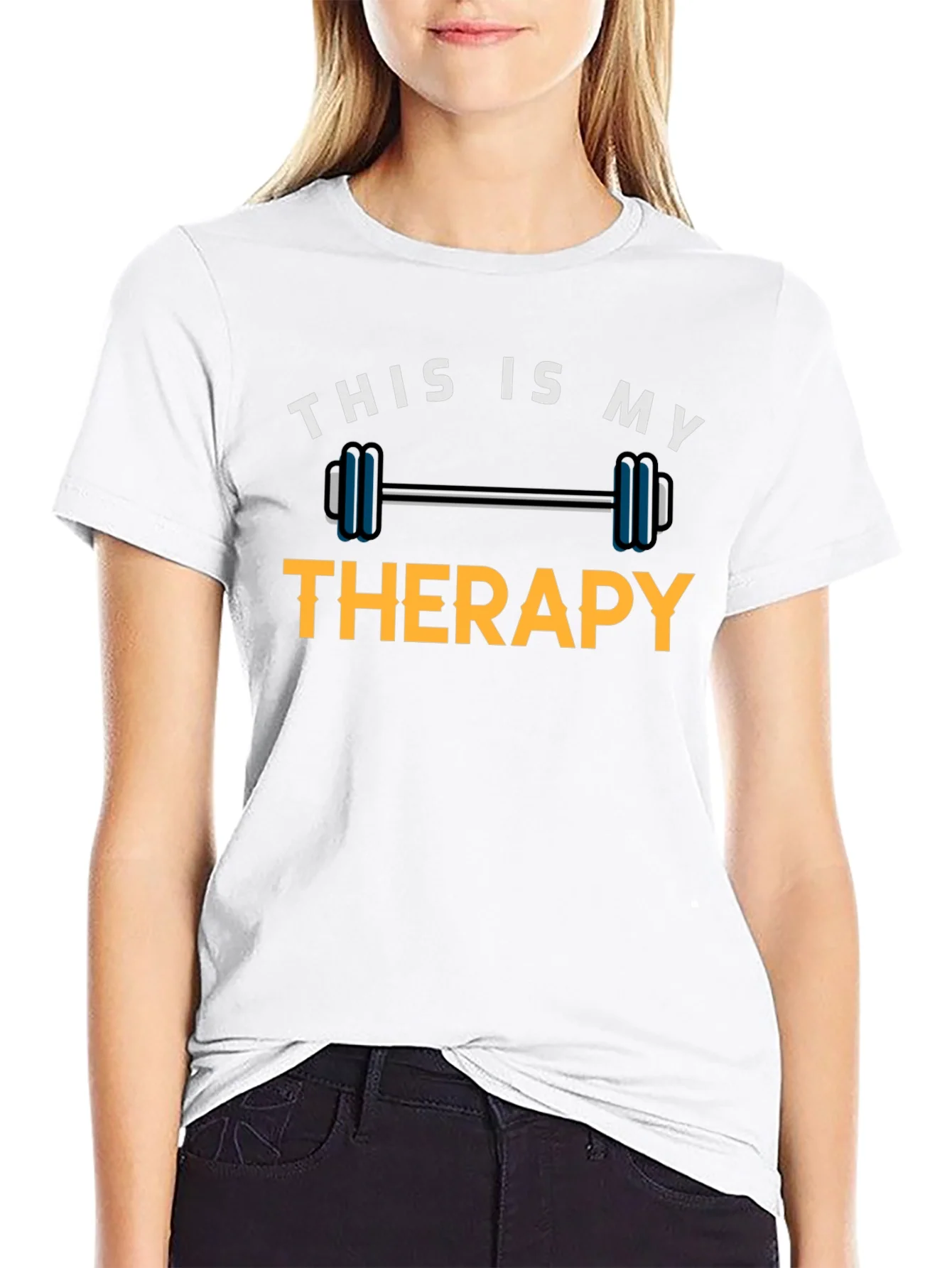 Workout Therapy T-Shirt - Weightlifting Motivation