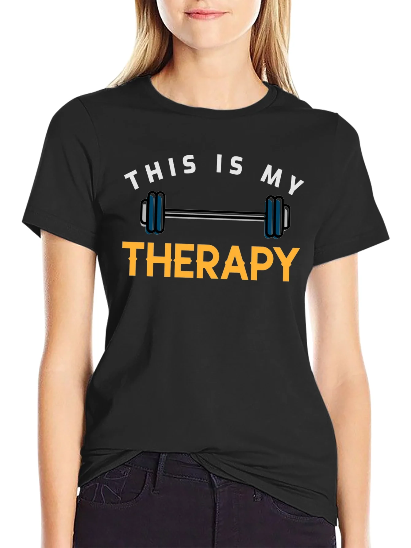 Workout Therapy T-Shirt - Weightlifting Motivation