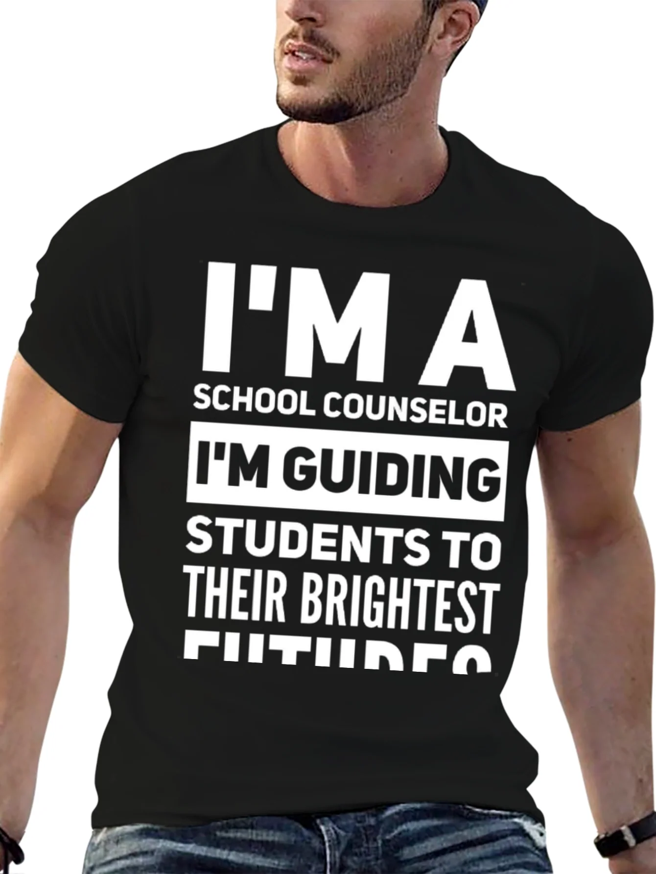 School Counselor T-Shirt: Im Guiding Futures!