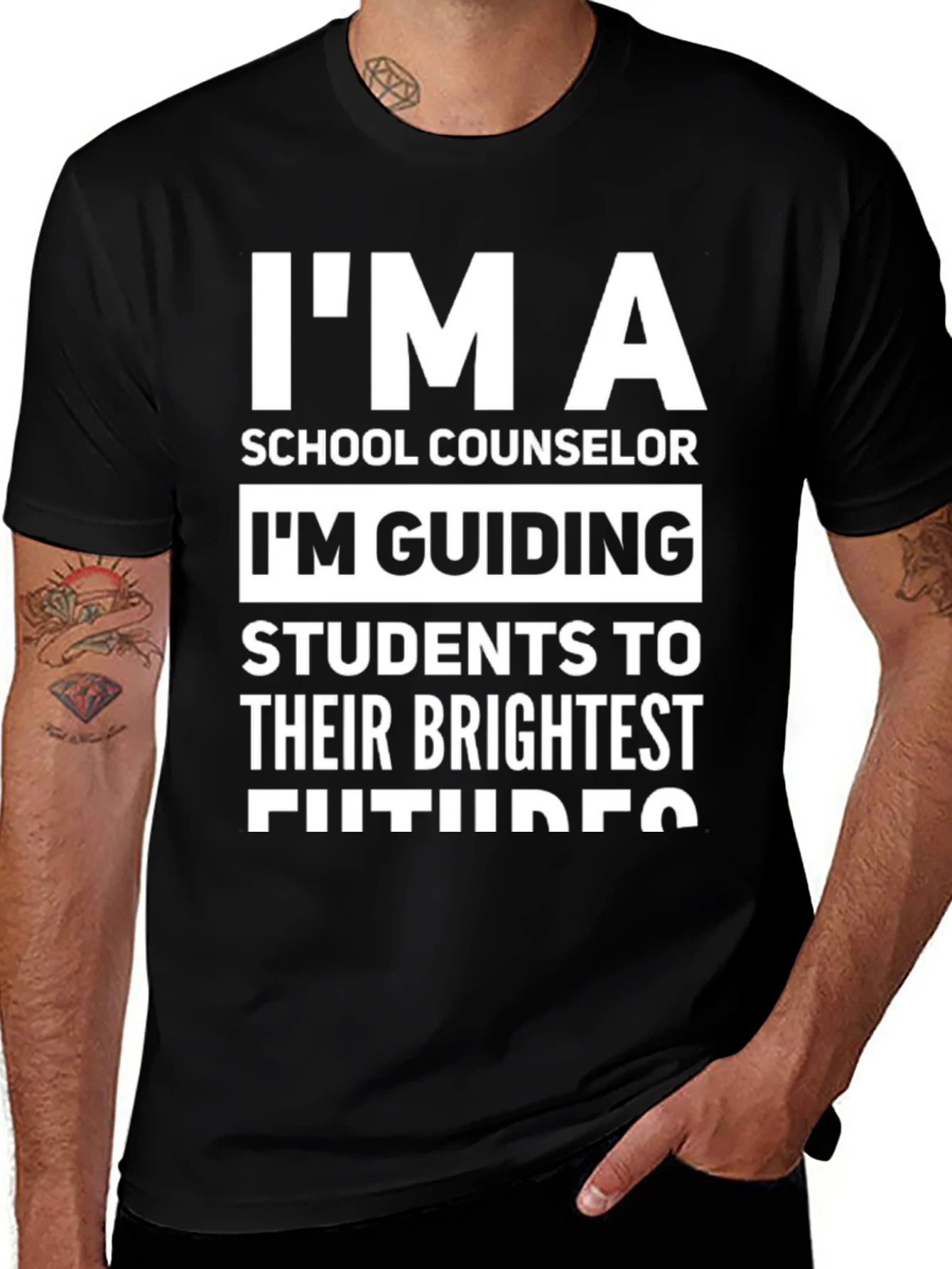 School Counselor T-Shirt: Im Guiding Futures!