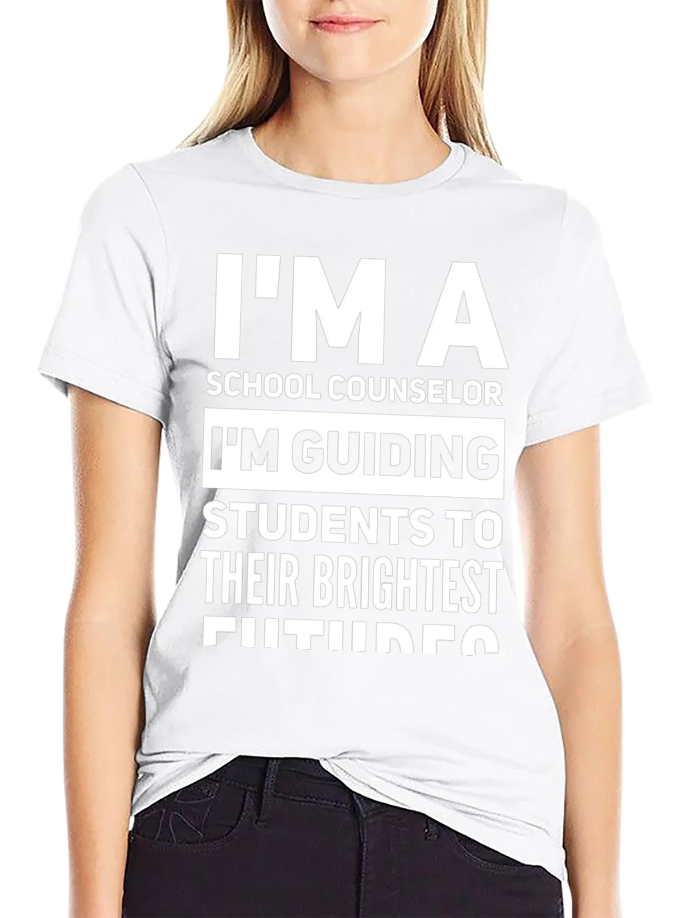 School Counselor T-Shirt: Im Guiding Futures!