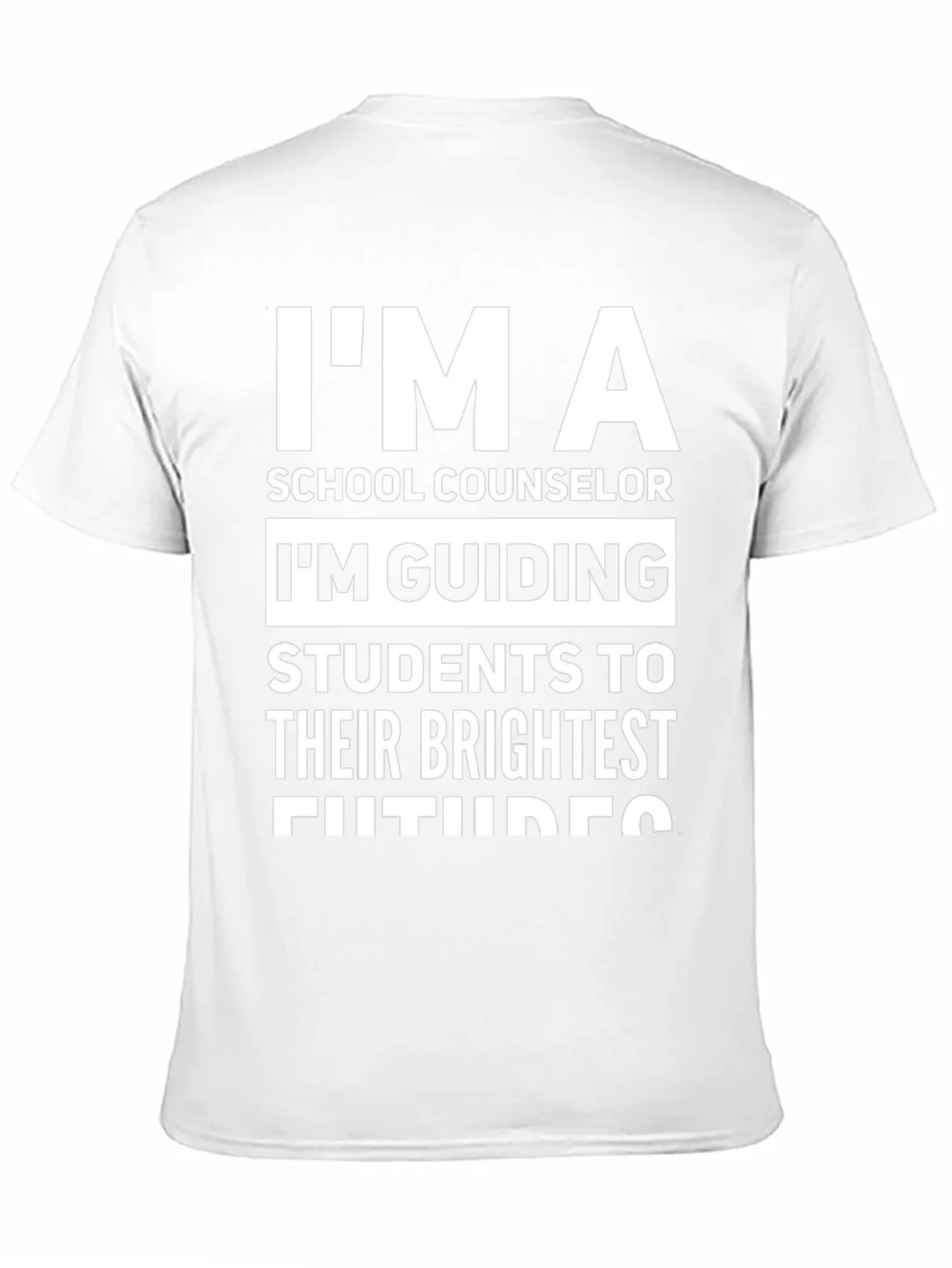 School Counselor T-Shirt: Im Guiding Futures!