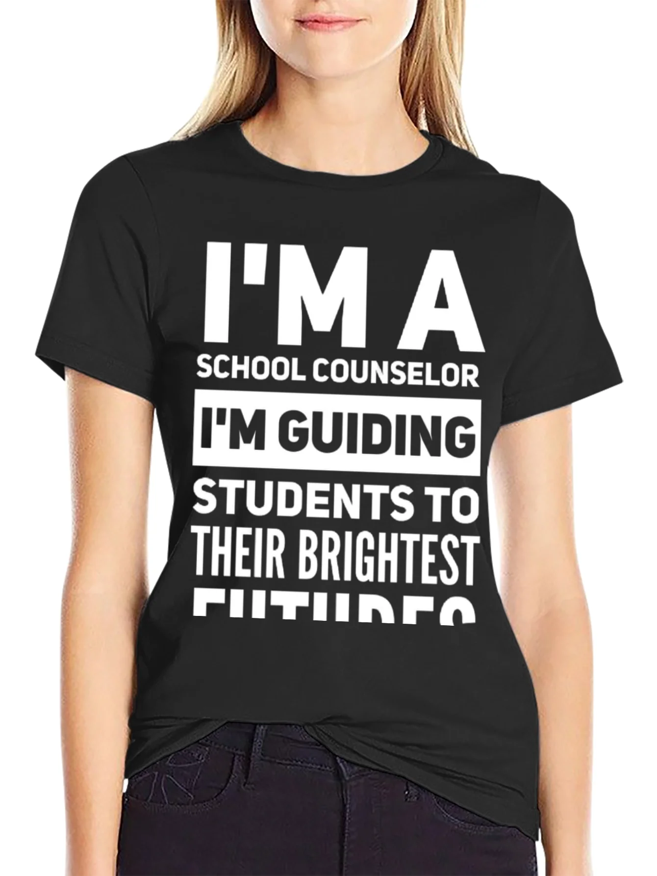 School Counselor T-Shirt: Im Guiding Futures!