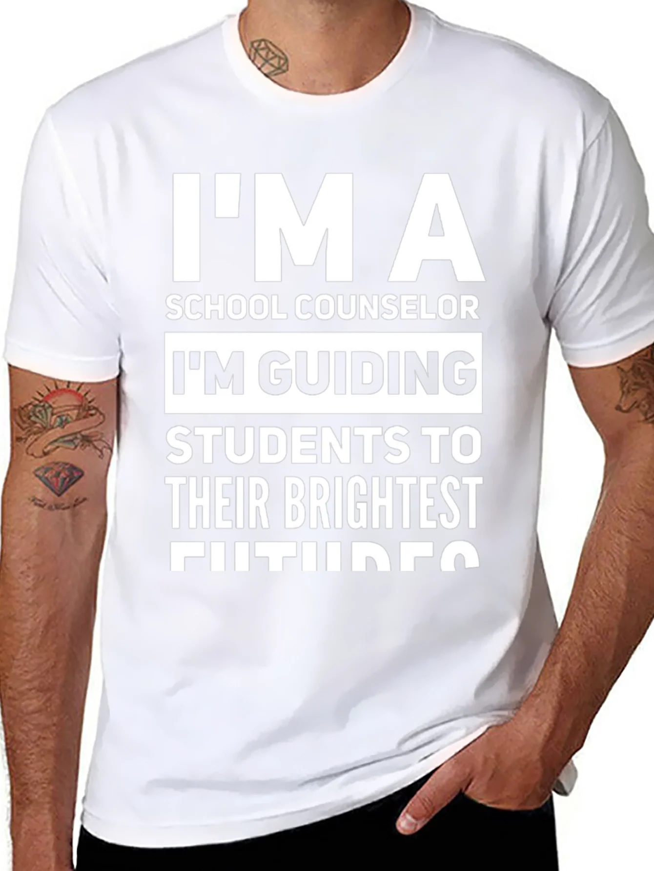 School Counselor T-Shirt: Im Guiding Futures!
