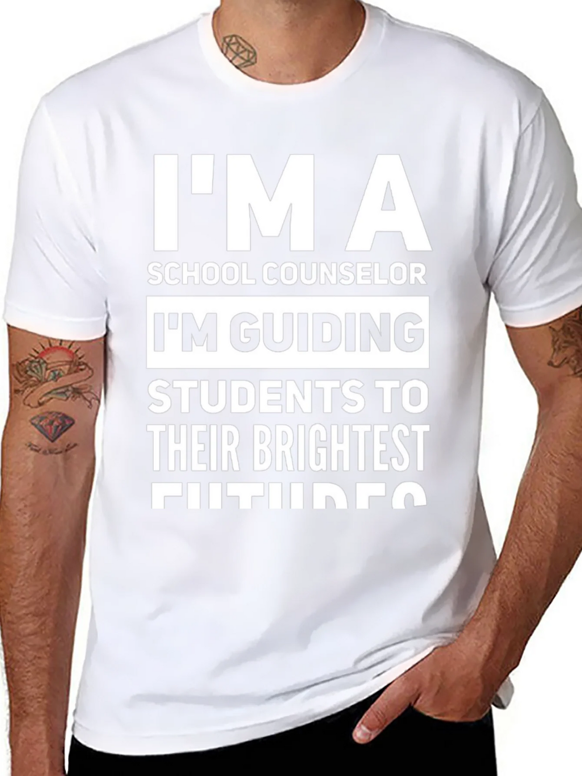 School Counselor T-Shirt: Im Guiding Futures!