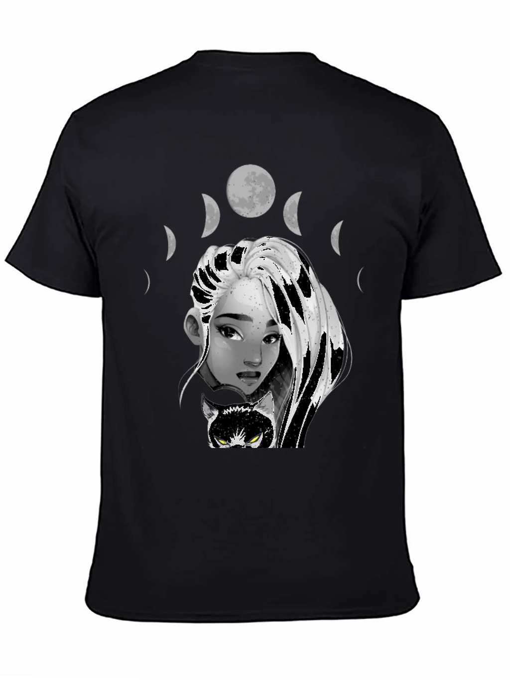 Mystic Moon Phase Graphic Tee