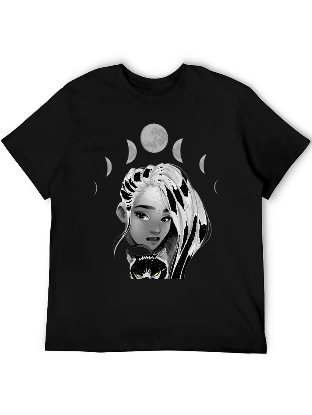 Mystic Moon Phase Graphic Tee