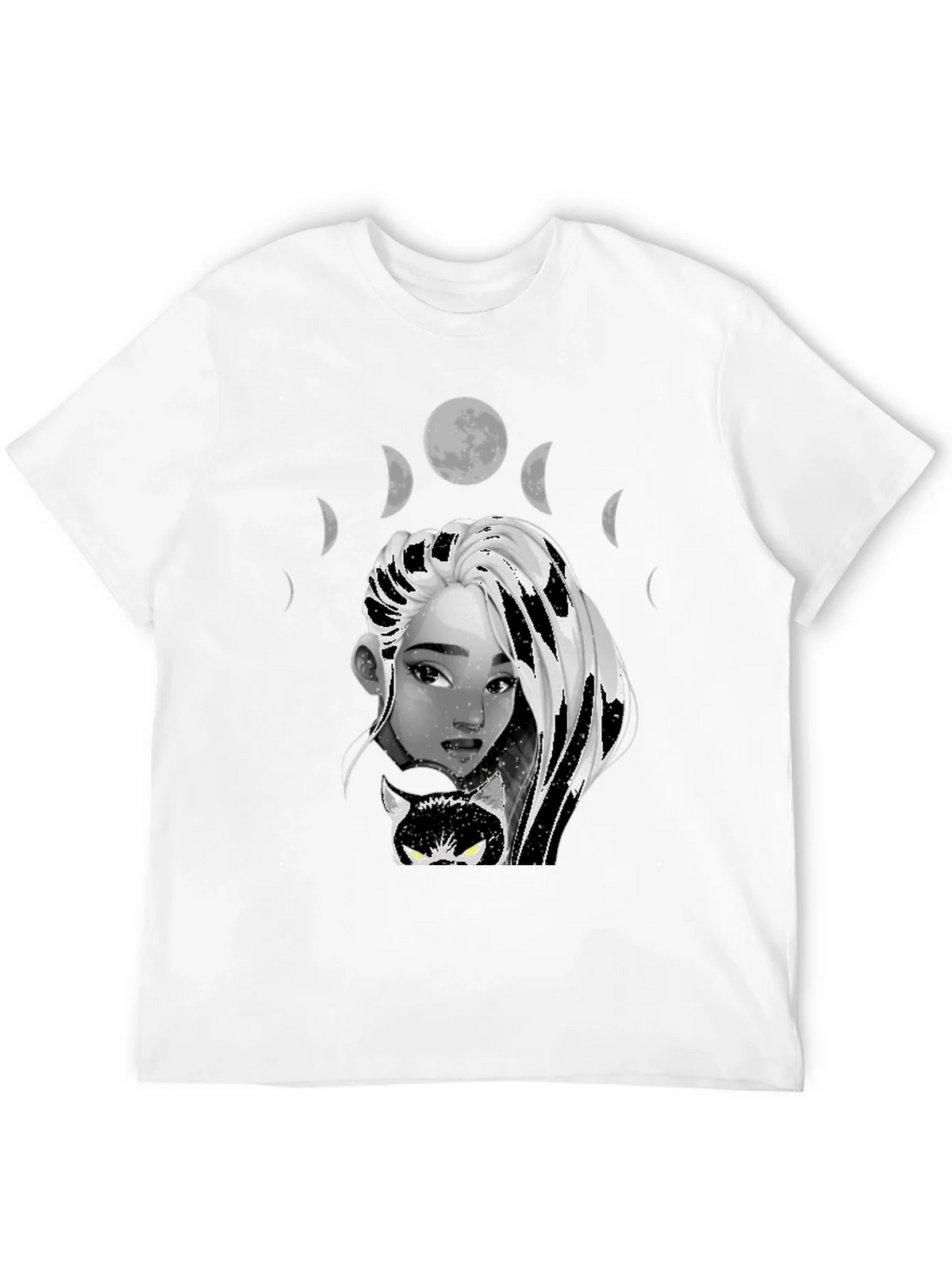 Mystic Moon Phase Graphic Tee