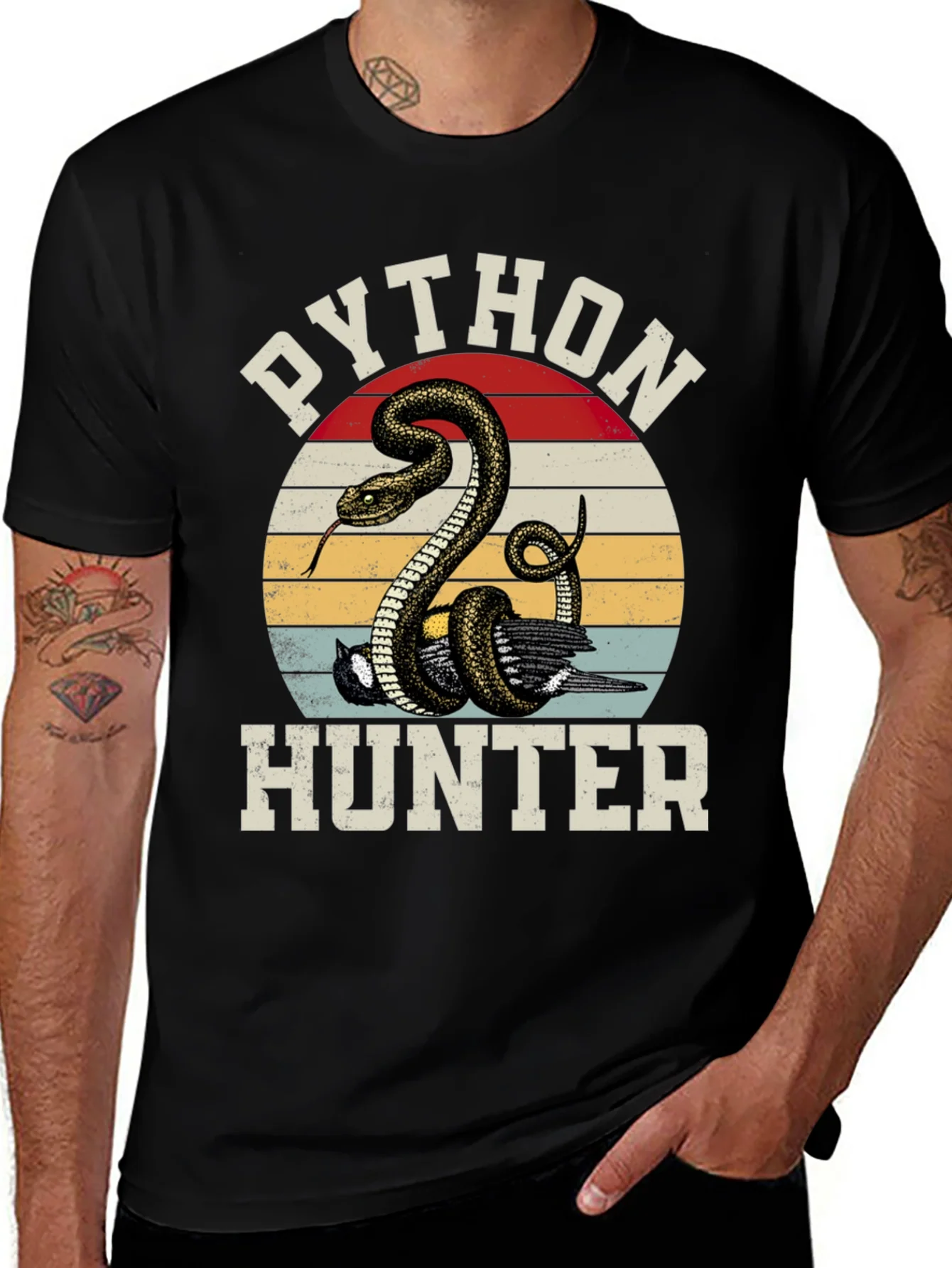 Python Hunter Graphic Tee
