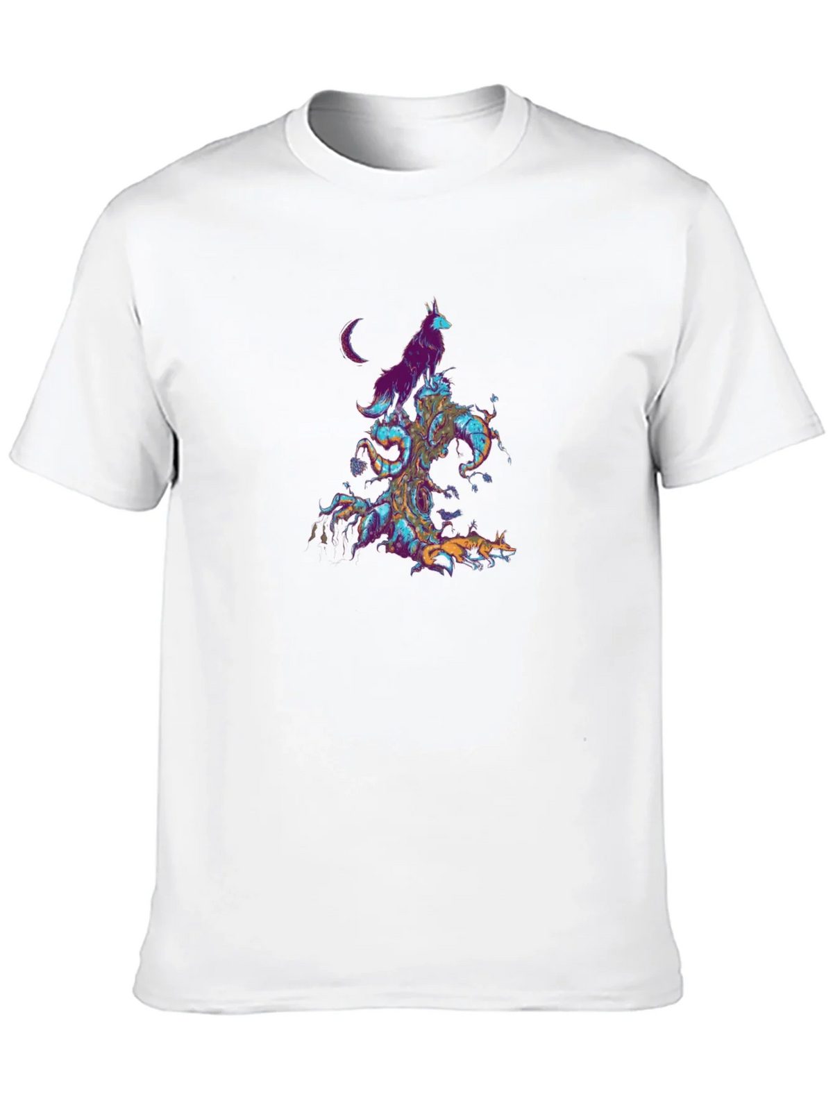 Mystic Wolves Graphic T-Shirt