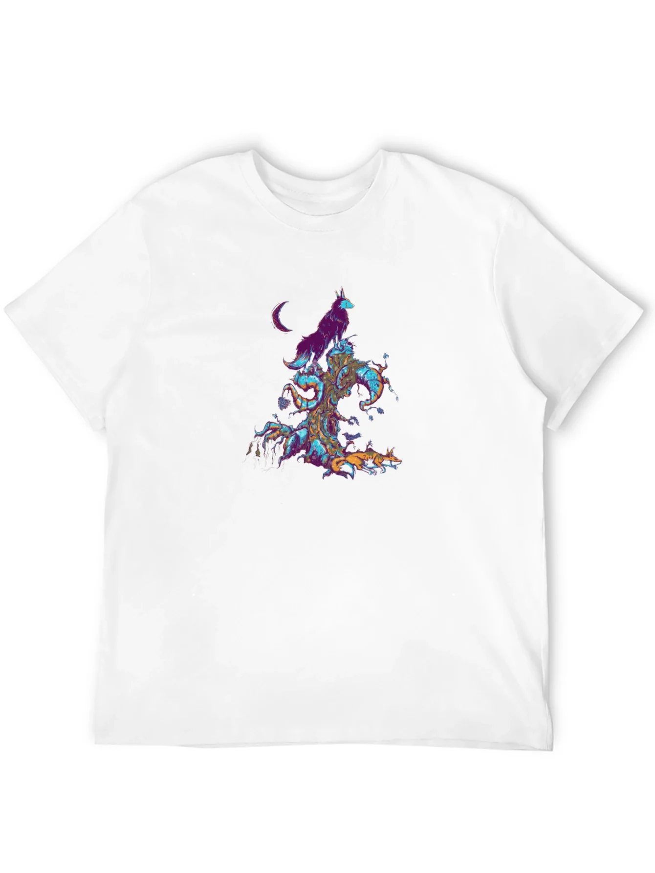 Mystic Wolves Graphic T-Shirt