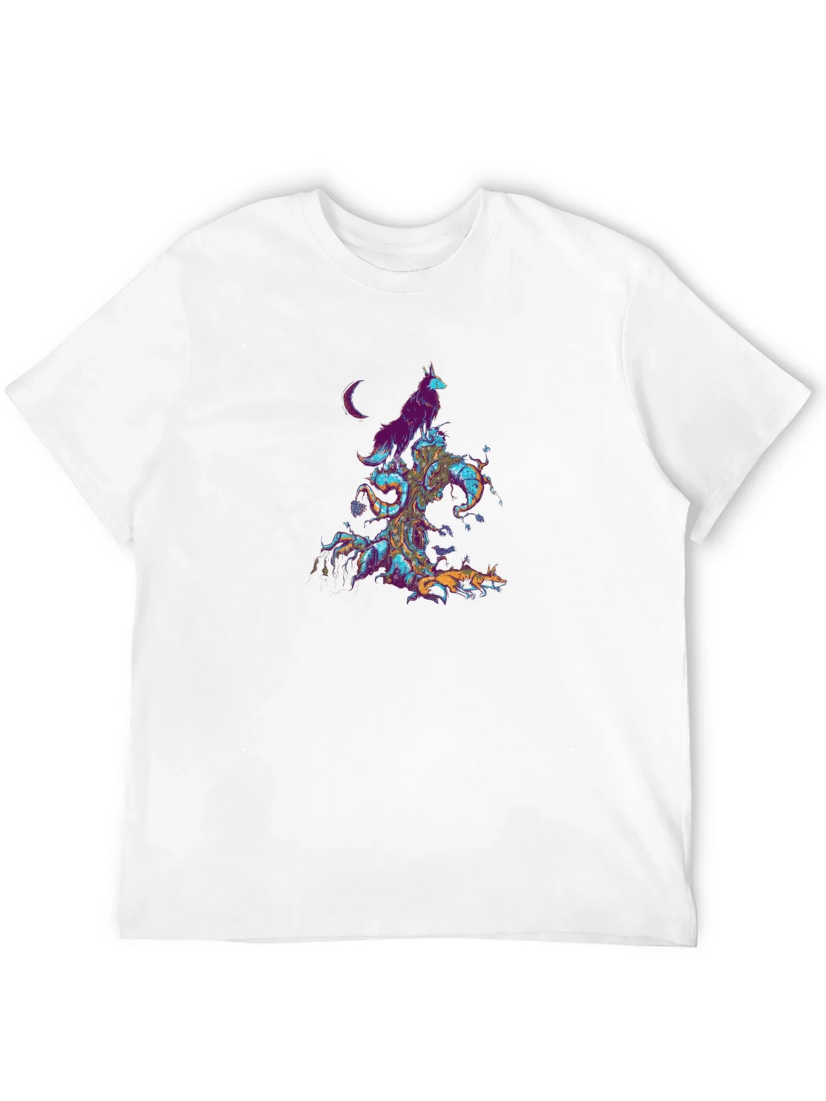Mystic Wolves Graphic T-Shirt