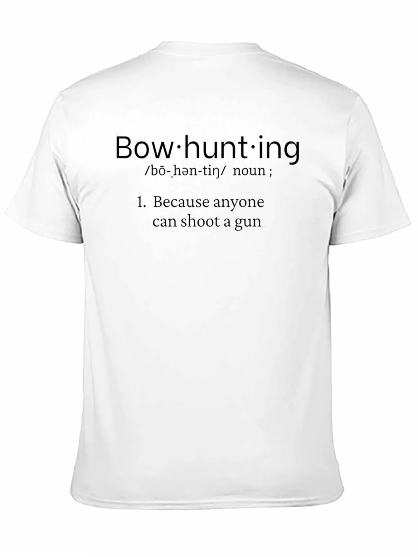 Bowhunting Definition T-Shirt - Gift for Hunters