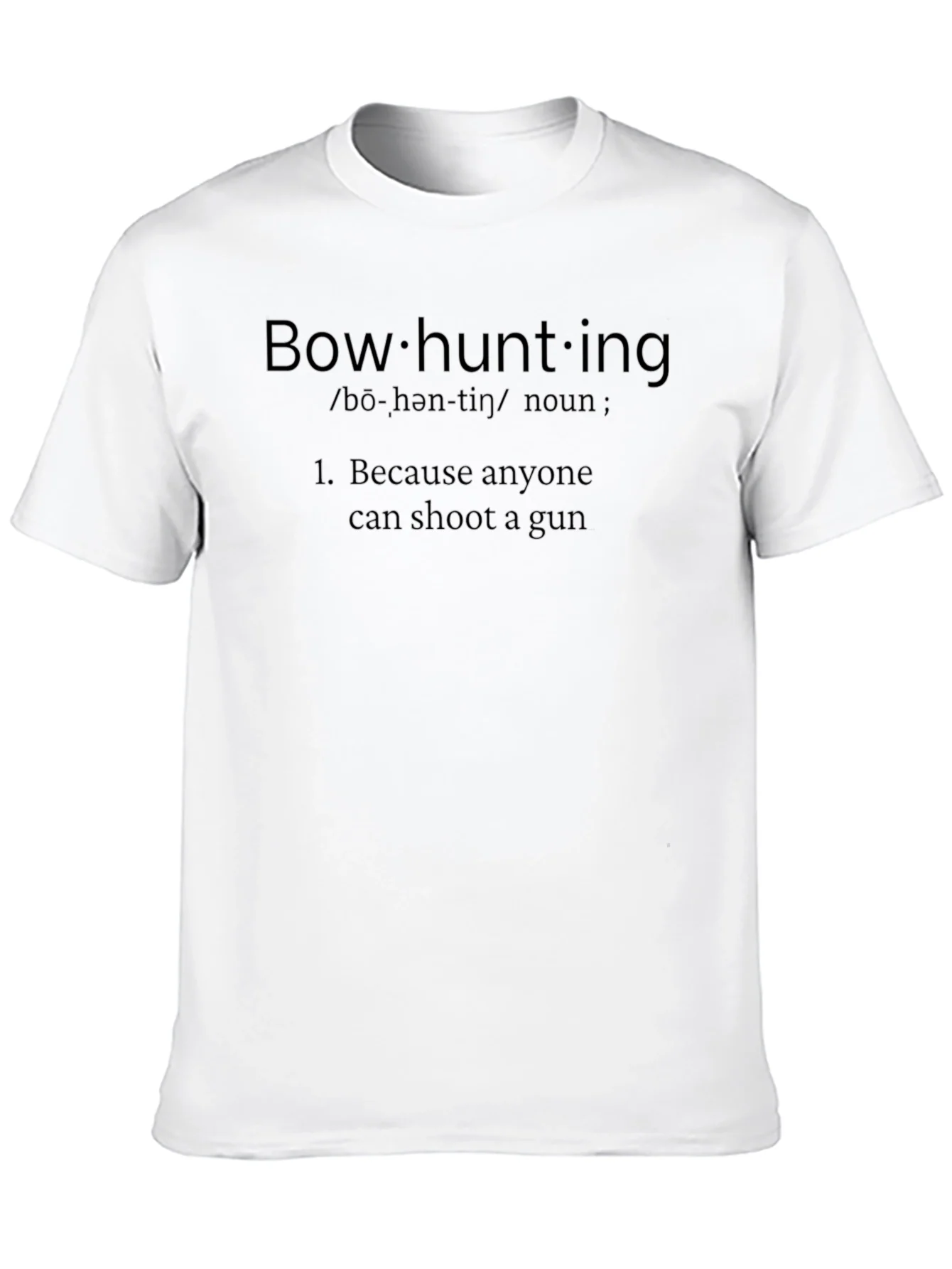 Bowhunting Definition T-Shirt - Gift for Hunters