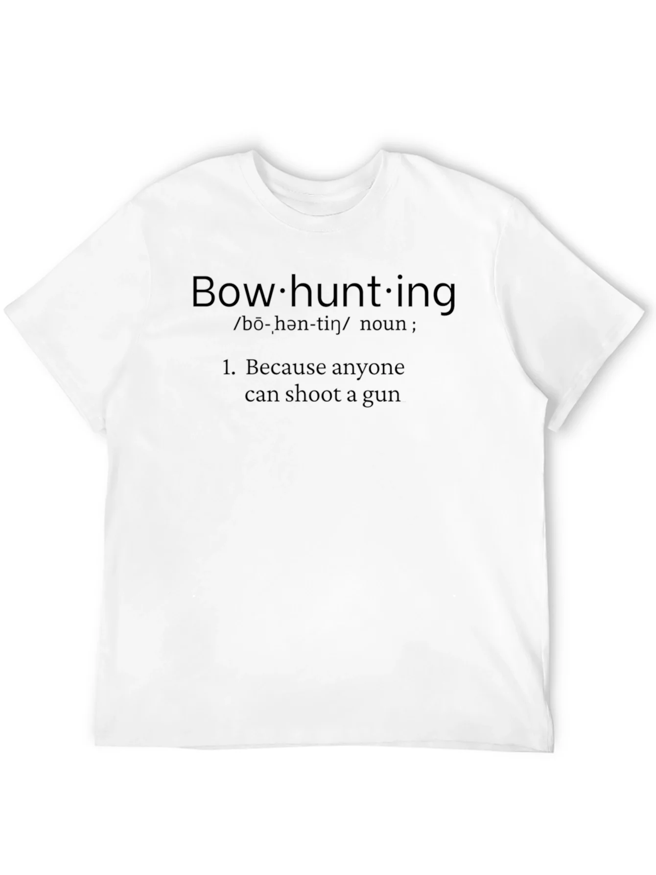 Bowhunting Definition T-Shirt - Gift for Hunters