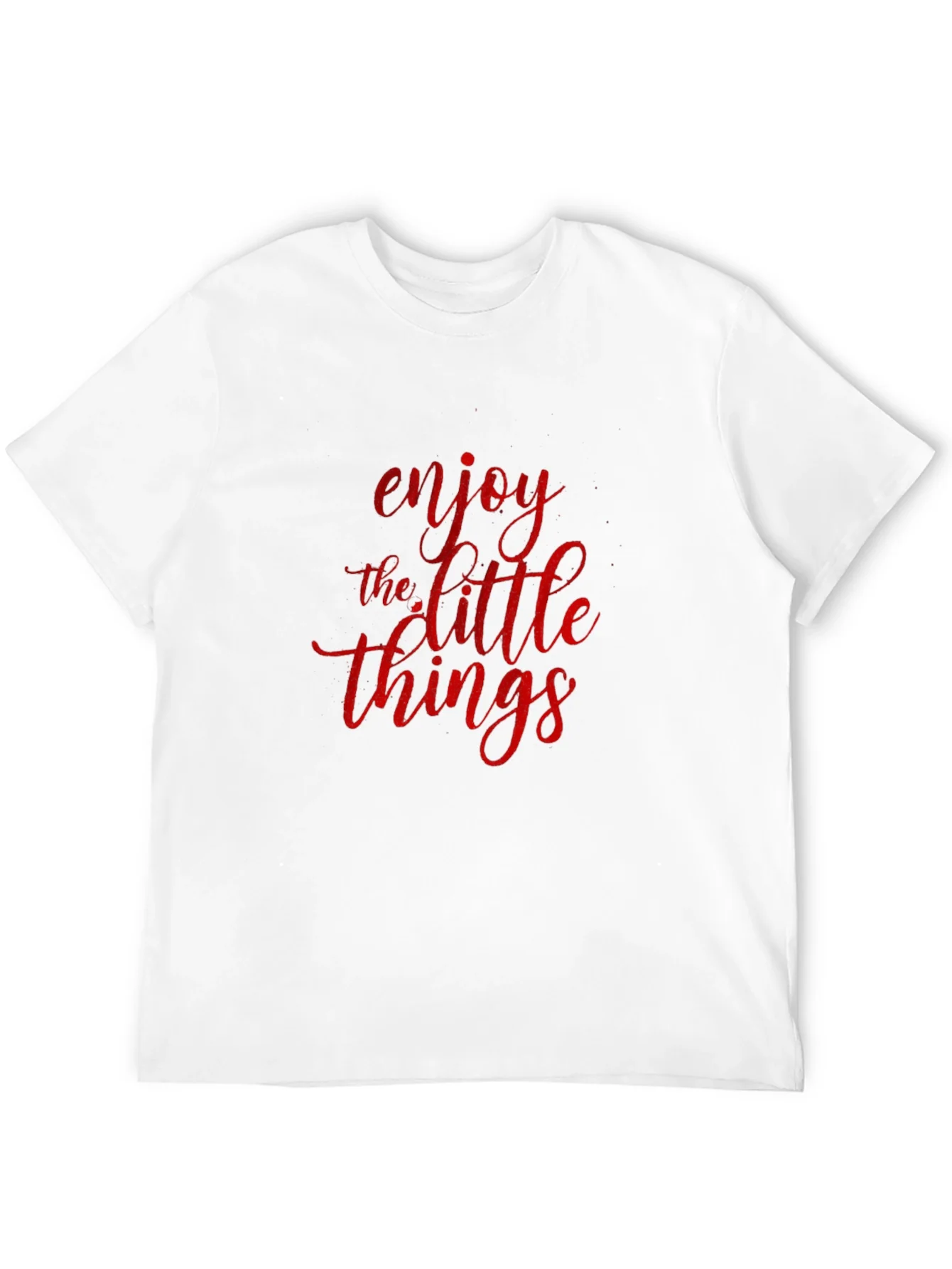 Enjoy The Little Things Black T-Shirt