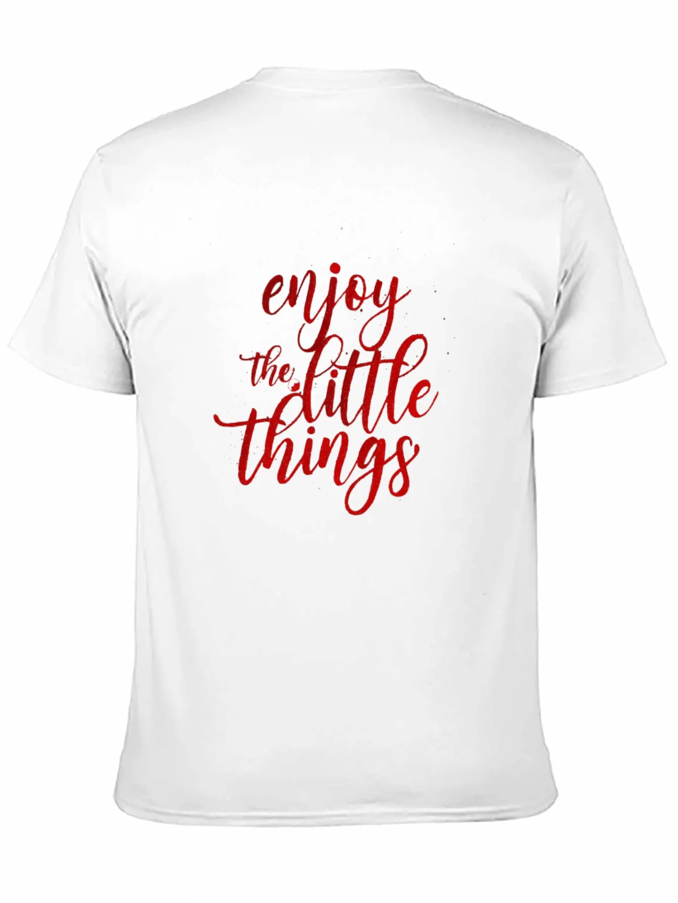 Enjoy The Little Things Black T-Shirt
