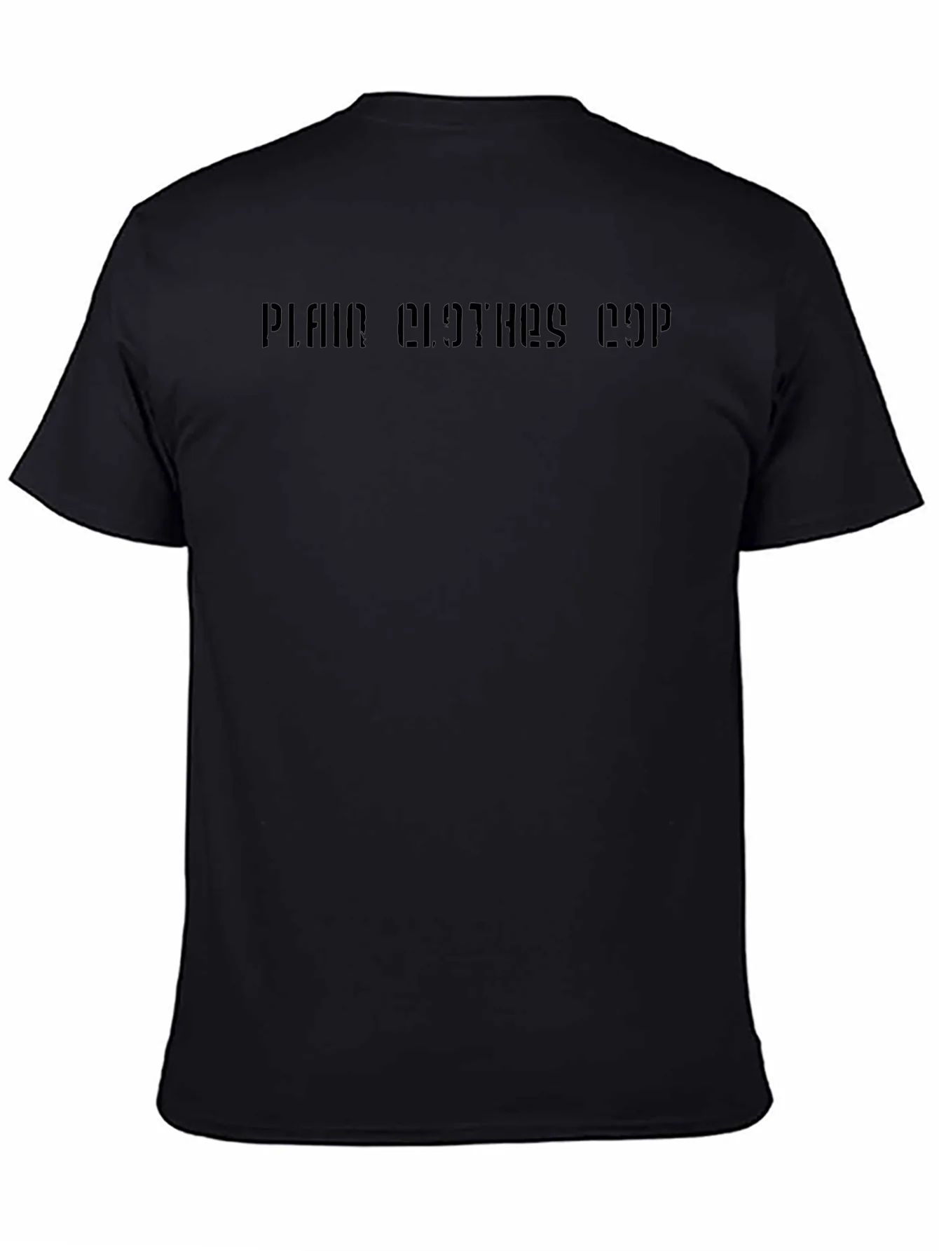 Plain Clothes Cop Crew Neck T-Shirt
