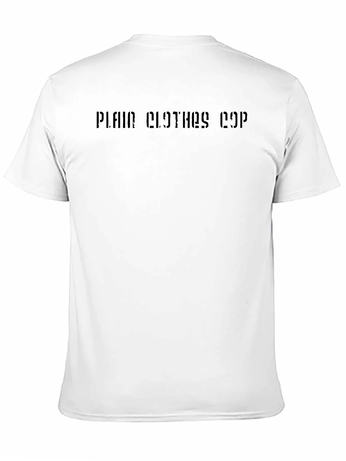 Plain Clothes Cop Crew Neck T-Shirt