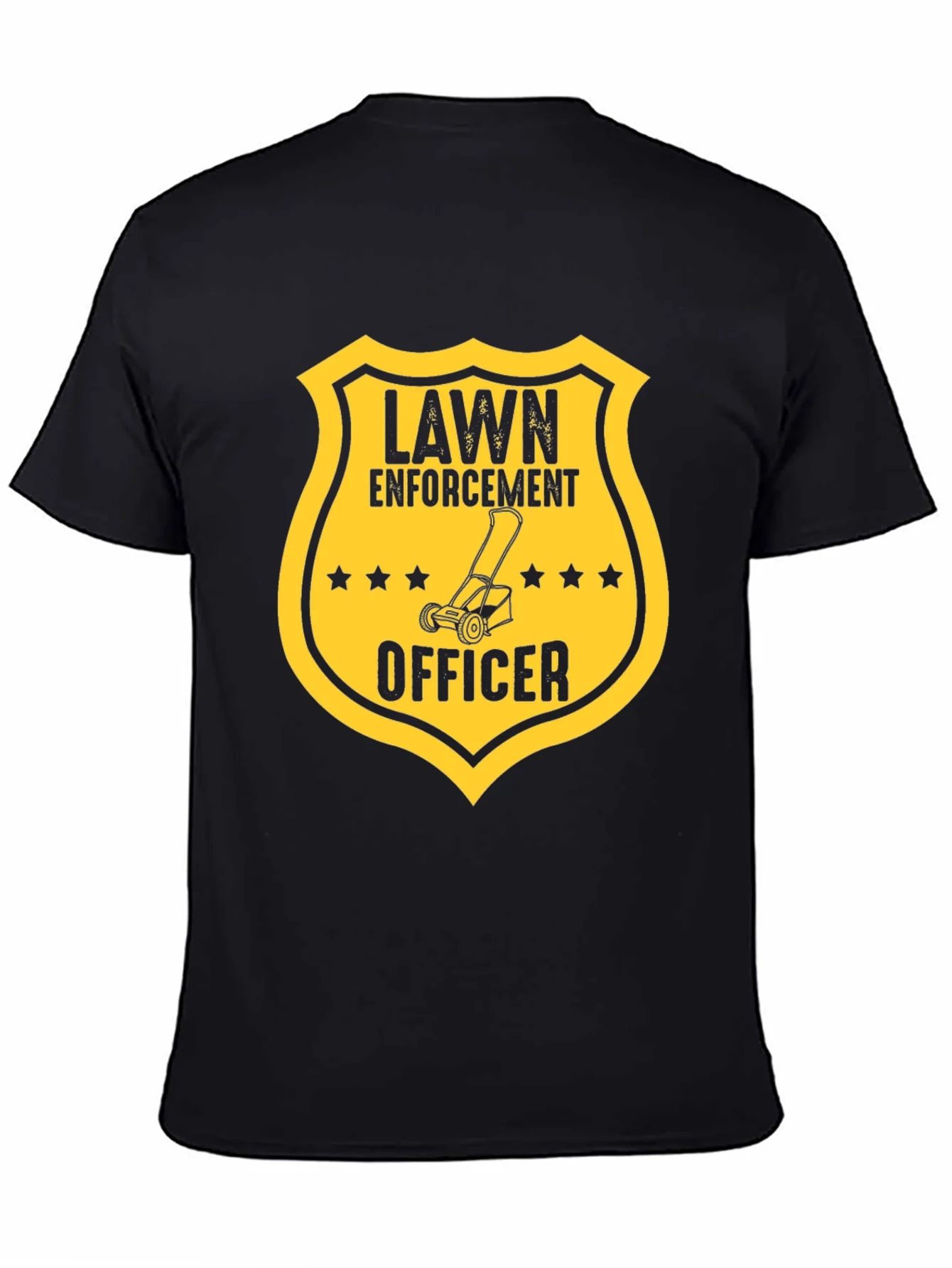 Lawn Enforcement Officer Graphic Tee