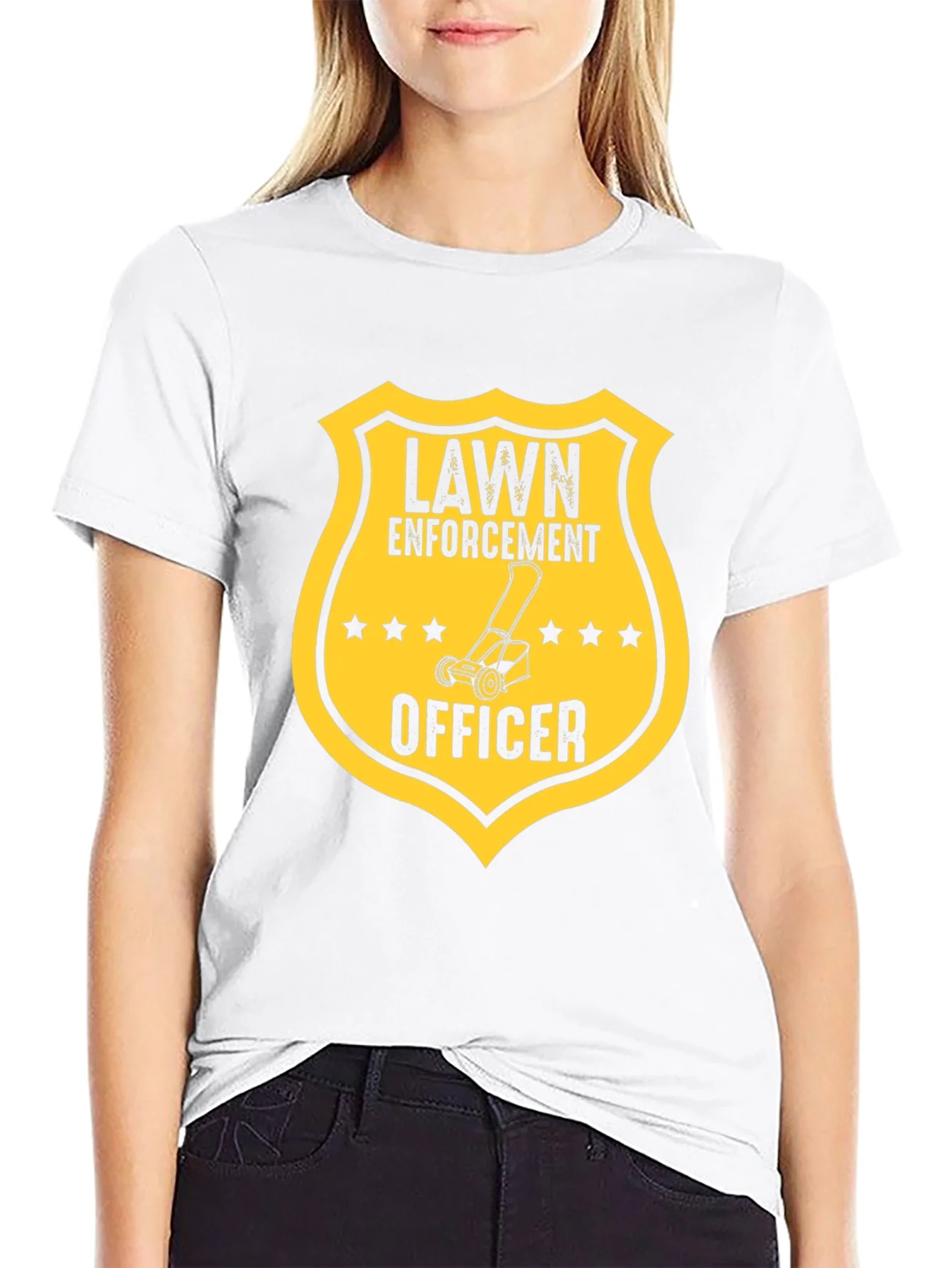 Lawn Enforcement Officer Graphic Tee