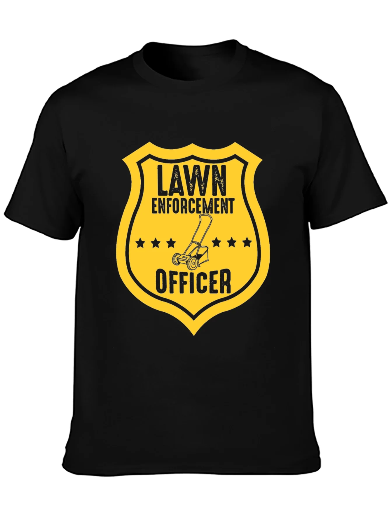 Lawn Enforcement Officer Graphic Tee