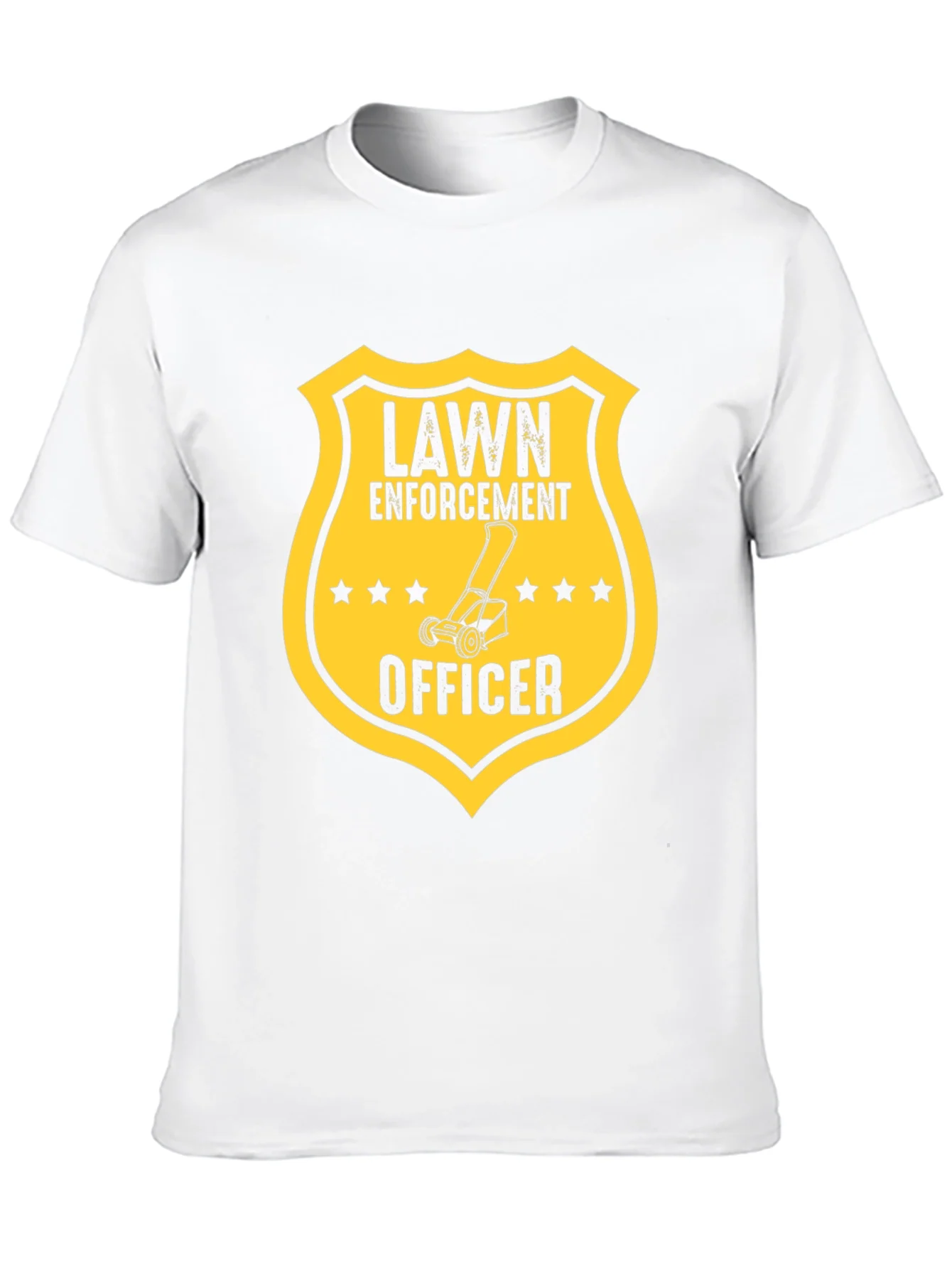 Lawn Enforcement Officer Graphic Tee