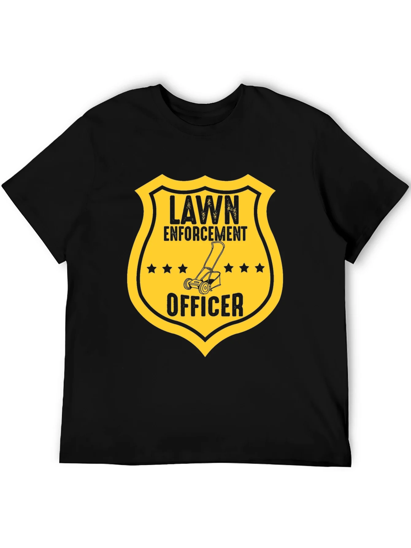 Lawn Enforcement Officer Graphic Tee