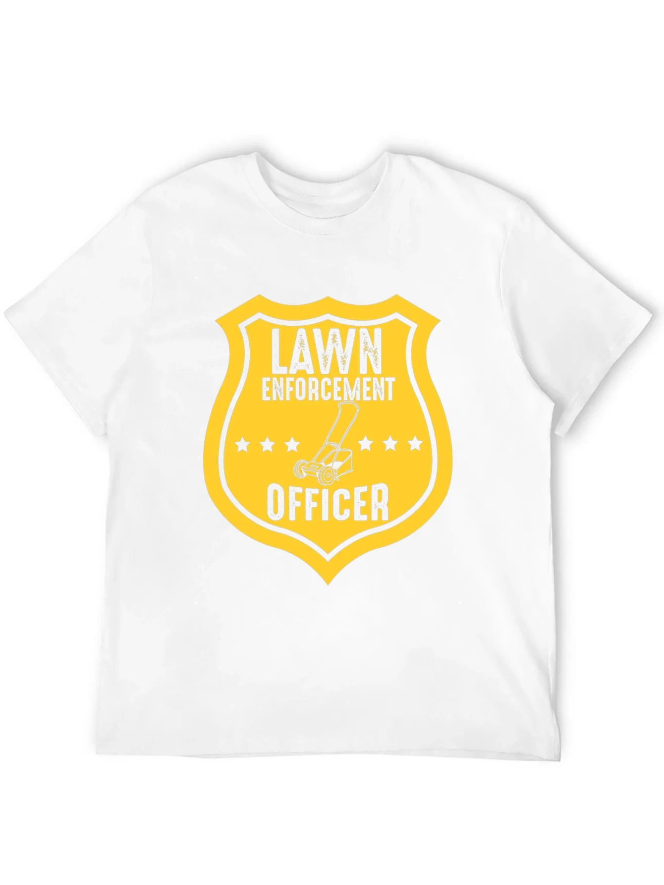 Lawn Enforcement Officer Graphic Tee
