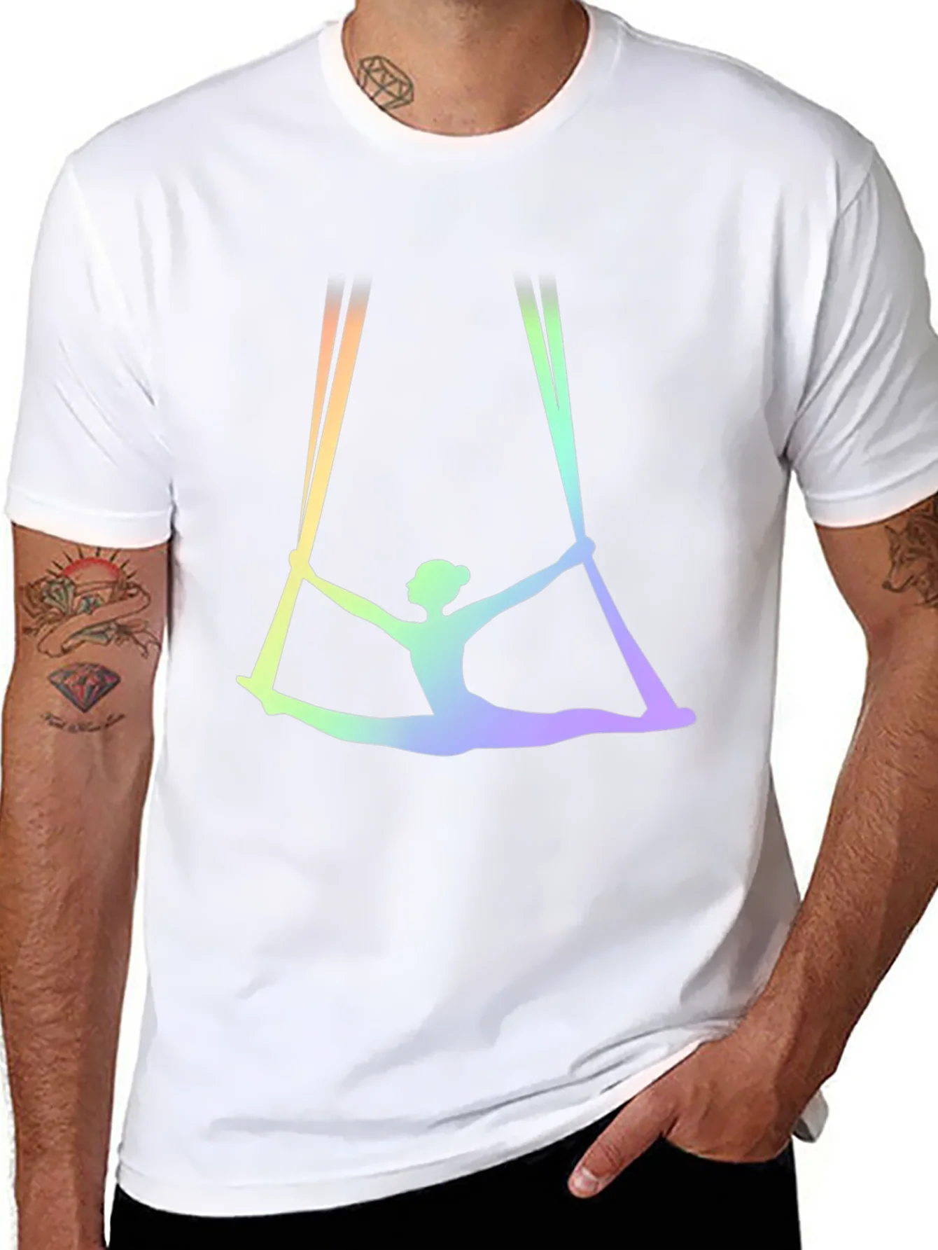 Aerial Silks Rainbow Shirt