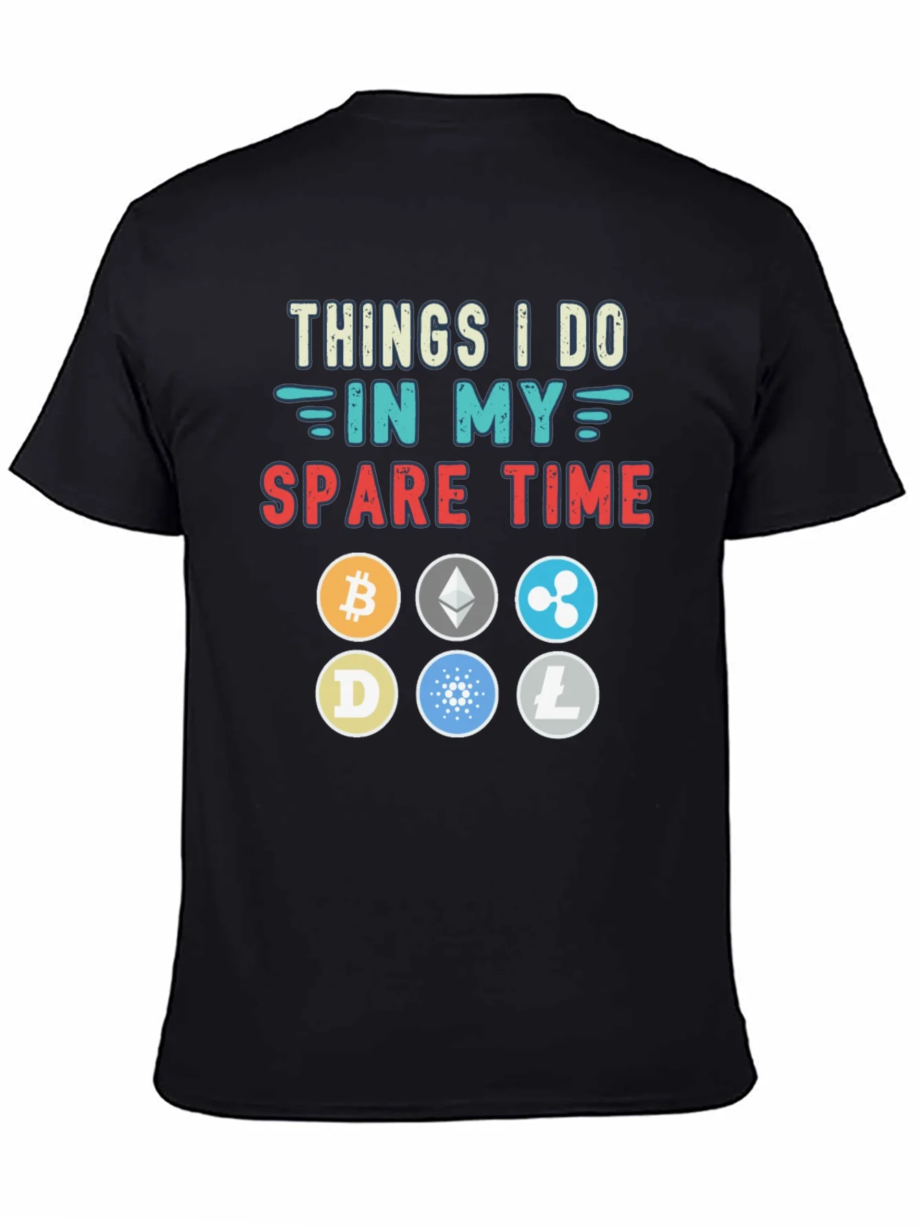 Crypto Lover T-Shirt - Spare Time Hobbies