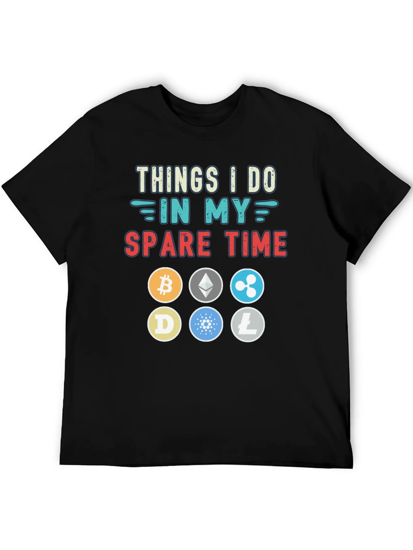 Crypto Lover T-Shirt - Spare Time Hobbies