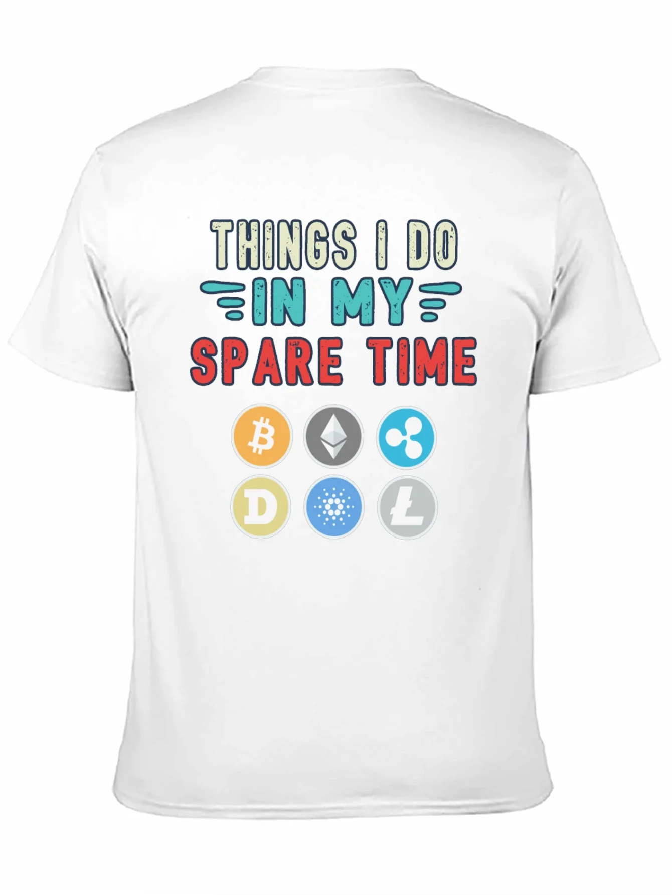 Crypto Lover T-Shirt - Spare Time Hobbies