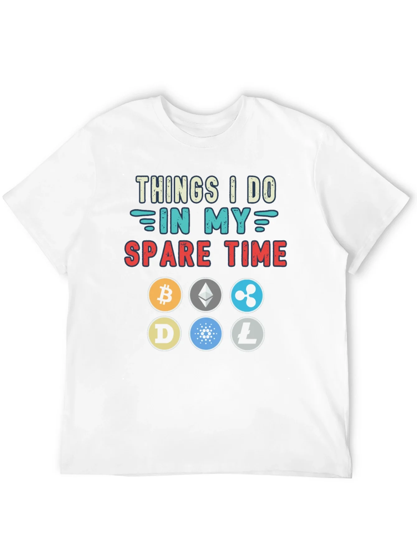 Crypto Lover T-Shirt - Spare Time Hobbies