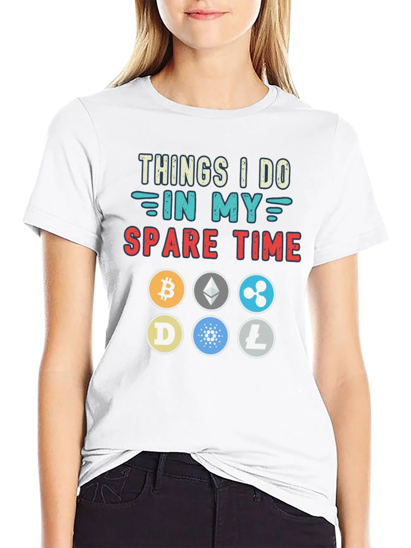 Crypto Lover T-Shirt - Spare Time Hobbies