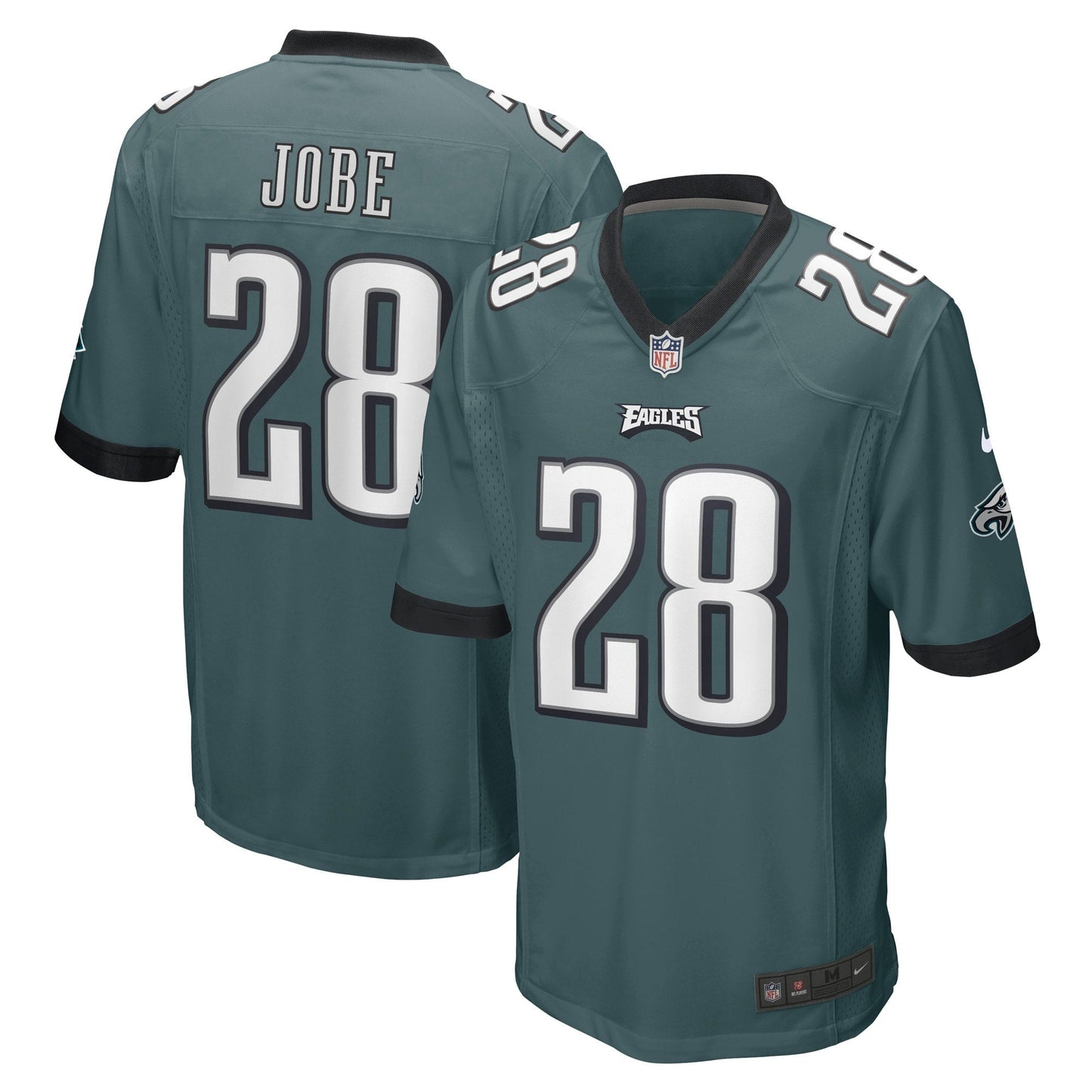 Josh Jobe Philadelphia Eagles  Game   Jersey - Midnight Green