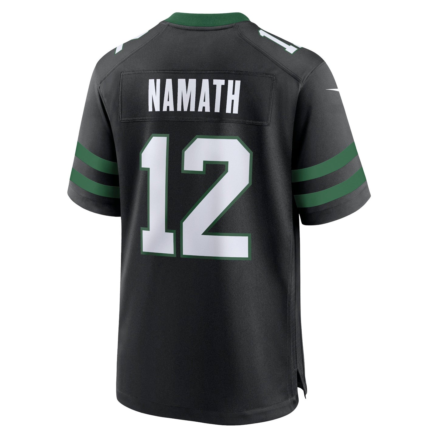 Joe Namath New York Jets  Alternate Retired   Game Jersey - Legacy Black